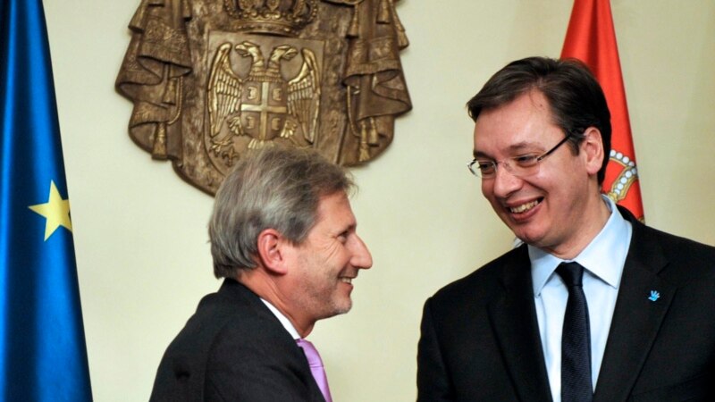 Vučić i Han o napretku Srbije u eurointegracijama