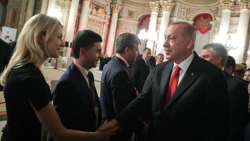 Аннексияләнгән Кырымнан сайланган Русия депутатларының Эрдоган белән очрашуы ризасызлык уятты