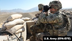 Разведчики одной из пехотных частей Армии США в Афганистане. 2019 год