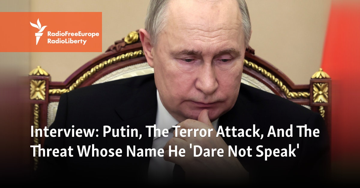 Interview: Putin, The Terror Attack, And The Threat Whose Name He 'Dare Not Speak'