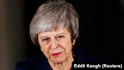 Kryeministrja britanike, Theresa May.