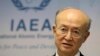 File photo: Director-General of the International Atomic Energy Agency, IAEA, Yukiya Amano, addresses the media during a news conference after a meeting of the IAEA board of governors at the International Center in Vienna, November 22, 2018