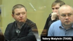 Вячеслав Цеповяз, Владимир Алексеев и Владимир Запорожец (слева направо)