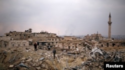 В сирийский Алеппо прибыла военная полиция из России