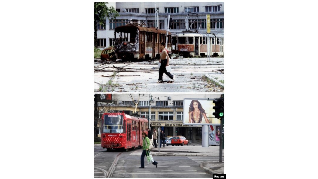 PHOTO GALLERY: Sarajevo Then And Now