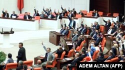 رأی‌گیری در پارلمان ترکیه