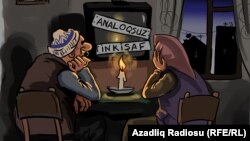 Analoqsuz inkişaf. Karikatura