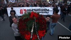 Шествие в Ереване, посвященное 10-й годовщине первомартовских событий, 1 марта 2018 г․