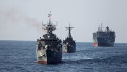 Иранские военные корабли.
