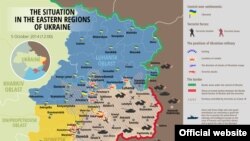 Ситуация в зоне спецоперации на востоке Украины