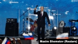 Vladimir Putin la Sevastopol