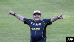 Diego Maradona, Meksiko, septembar 2018.