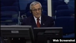 Netherlands - Ratimir Maksimović, witness at the trial to former leader of Bosnian Serbs Radovan Karadzic, 17Dec2012