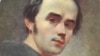 Автопортрет Шевченка 1840–1841 рр., написаний у той період, коли поет створював «Гайдамаки» (зберігається в Національному музеї Тараса Шевченка)