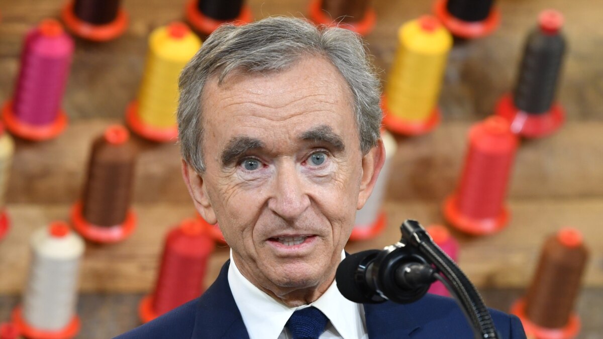 The head of LVMH, Bernard Arnault, topped the ranking of Forbes’ richest people