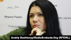 Вікторія Сюмар у студії Радіо Свобода