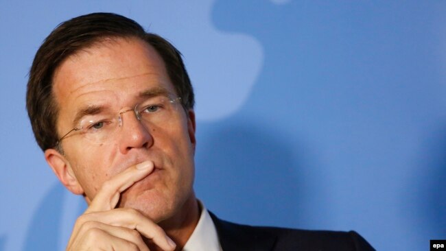 Hollandiyanın baş naziri Mark Rutte Türkiyə prezidentinin üzr istəməsini tələb edib