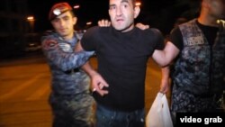 Задержания в Ереване в ночь на 27 июля