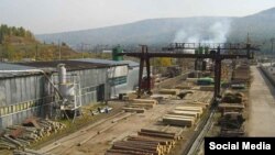 Пилорама в Иркутской области.