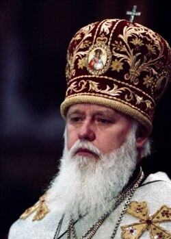 Тодішній екзарх України, митрополит Київський і Галицький Філарет. Київ, 3 вересня 1987 року