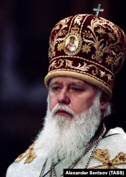 Тодішній екзарх України, митрополит Київський і Галицький Філарет. Київ, 3 вересня 1987 року