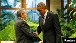Барак Обама жана Рауль Кастро. Гавана, 21-март, 2016-жыл. 