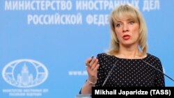 Мария Захарова, Ресей Сыртқы істер министрлігінің баспасөз хатшысы.
