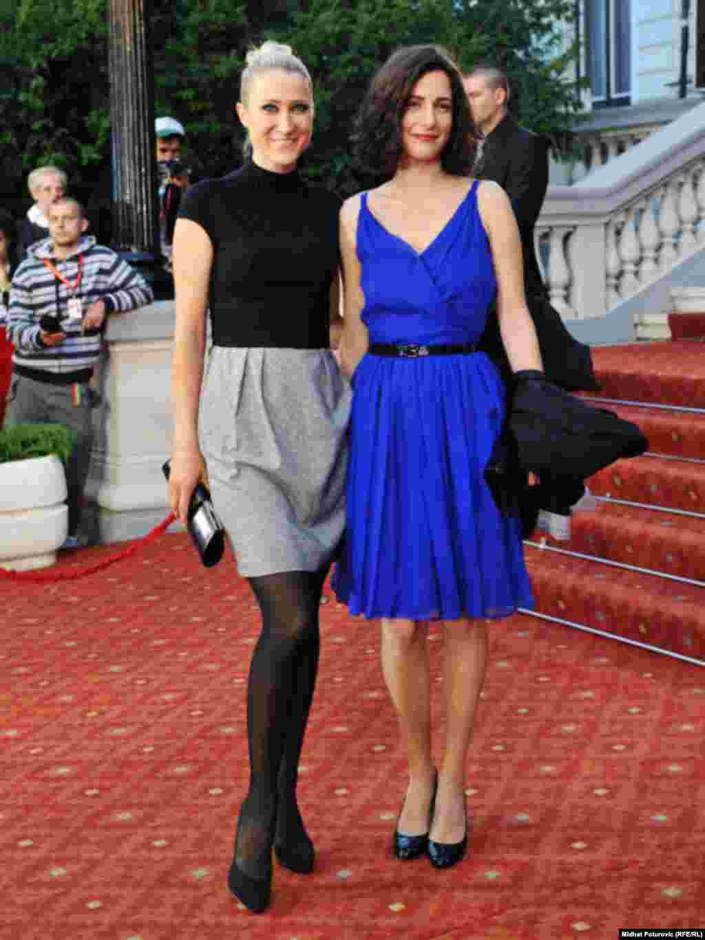 Mona Muratović - Zečević i Zana Marjanović, Sarajevo, 24.07.2011. Foto: RSE / Midhat Poturović 