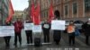 Пикет против высоких цен, Петербург, 21 декабря 2014