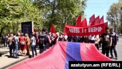 Первомайская демонстрация в Ереване