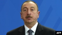 Әзербайжан президенті Ильхам Әлиев. Берлин, 7 маусым 2016 жыл.