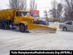 Після снігопаду у Дніпропетровську