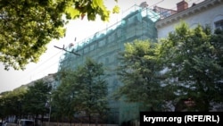 Ремонт здания Севастопольского художественного музея им. М.П. Крошицкого, июль 2019 года