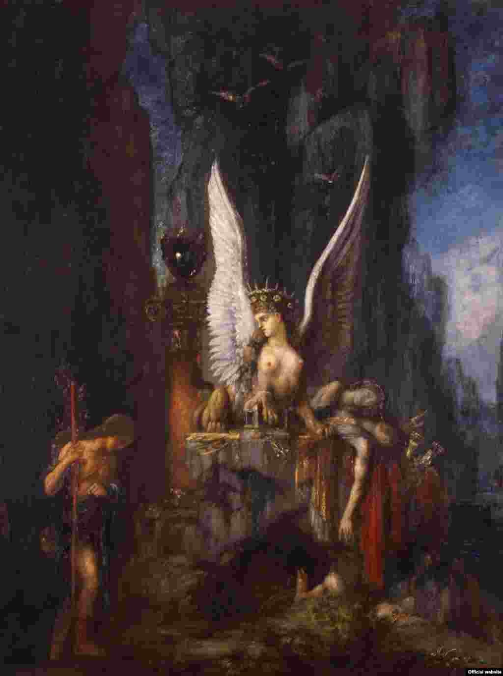 Germany - Exhibition „Battle of the Sexes”, Gustave Moreau (1826–1898), Oedipus the Wayfarer or Equality in the Face of Death, ca. 1888, Frankfurt