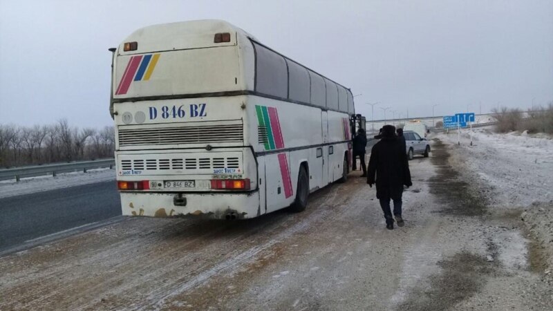 Казакстанда кыргыз мигранттары жолдо калды
