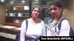 Yulia and Polina say they've been coming to McDonald's for 11 years.