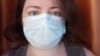Belarus - blogger Nasta Zakharevich, mask, coronovirus, illness, hospital