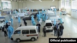 Яке аз бемористонҳо дар Тошканд.