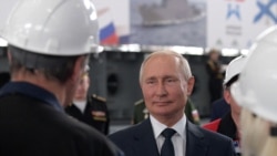 Владимир Путин на судостроительном заводе «Залив». Керчь 20 июля 2020 года