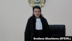 Судья Алматинского районного суда № 2 Гульжахан Убашева. Астана, 22 января 2014 года.