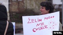 Prosvjedni marš u Tuzli 8. marta, kako bi se ukazalo na diskriminaciju koju žene u BiH doživljavaju svakodnevno