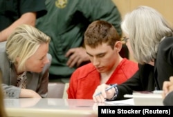 Nikolas Cruz, acuzat de uciderea premeditată a 17 persoane, Fort Lauderdale, Florida, 19 februarie 2018