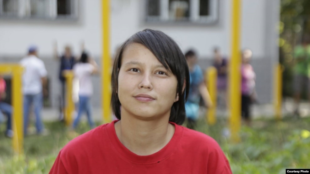 Карлыгаш Умбетова, живущая в алматинском центре для лиц с задержкой умственного развития.