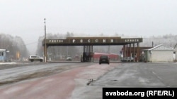 КПП ў Бранскай вобласьці на трасе M10, архіўнае фота
