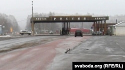 КПП ў Бранскай вобласьці на трасе M10, архіўнае фота