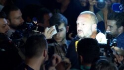 Former Georgian President Margvelashvili Joins Protests Outside Parliament