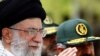 آیت الله علی خامنه ای همراه با فرماندهان ارشد نظامی جمهوری اسلامی در دانشگاه امام حسین