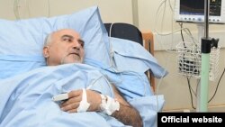 Паруйр Айрикян в больнице, 1 февраля 2013 г.