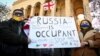 Тбилисида Русиянең Украинага каршы сугышына протест чарасы, 9 апрель 2022