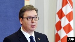 Serbiya prezidenti Aleksandar Vucic 